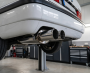 Supersport Auspuff BMW E34 Edelstahl 2x70mm