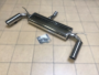 Duplex Sportschalldämpfer VW Touareg SUV Typ 7L Baujahr 10/02- Motor: 3.2, 3.6, 2.5TDI, 3.0TDI Endrohr 1x 100mm rund pro Seite