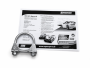 Duplex Edelstahl Sportschalldämpfer MERCEDES BENZ E-Klasse Typ W210