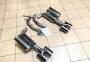 Edelstahl Sportschalldämpfer Duplex MERCEDES BENZ CLS Typ C219 Baujahr 10/04-