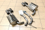 Edelstahl Sportschalldämpfer Duplex MERCEDES BENZ CLS Typ C219 Baujahr 10/04-