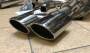 Edelstahl Sportschalldämpfer Duplex MERCEDES BENZ CLS Typ C219 Baujahr 10/04-