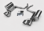 Duplex Edelstahl Sportschalldämpfer MERCEDES BENZ SL Typ R230