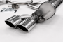 Duplex Edelstahl Sportschalldämpfer MERCEDES BENZ SL Typ R230