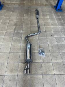 Edelstahl Komplettanlage ab Kat AUDI A1 Typ 8X Baujahr 08/10-