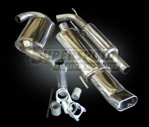 Edelstahl Auspuffanlage VW Golf 3 VARIANT Typ 1H