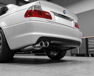 Edelstahl Endschalldämpfer BMW 3er Coupé,Limo,Touring Typ E46