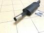 Stahl Endschalldämpfer VW Golf 2 8V (19E) 08/83- Endrohr 1x63mm
