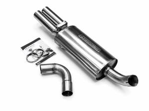 Edelstahl Endschalldämpfer AUDI 80,90 Typ 89
