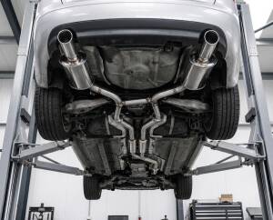 Duplex Edelstahl Endschalldämpfer AUDI A6 Quattro Typ 4B