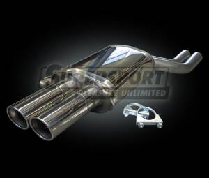 Edelstahl Sportschalldämpfer AUDI A8, S8...