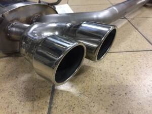 Duplex Edelstahl Endschalldämpfer AUDI A8 Typ D2