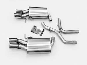 Duplex Edelstahl Sportschalldämpfer AUDI A4 Typ 8E,B6,B7