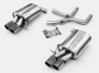 Duplex Edelstahl Sportschalldämpfer AUDI A4 Typ 8E,B6,B7
