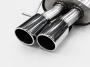 Duplex Edelstahl Sportschalldämpfer AUDI A4 Typ 8E,B6,B7
