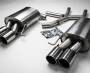 Duplex Edelstahl Sportschalldämpfer AUDI A4 Typ 8E,B6,B7