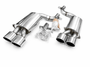 Duplex Edelstahl Endschalldämpfer AUDI A8 Typ 4E Quattro