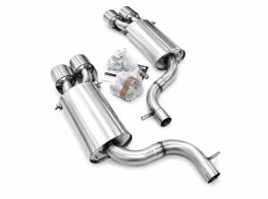 Duplex Edelstahl Endschalldämpfer AUDI A8 Typ 4E Quattro