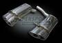 Duplex Edelstahl Endschalldämpfer AUDI S5 Typ B8