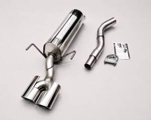 Edelstahl Endschalldämpfer OPEL Zafira B (A-H/MONOCAB) 07/05-