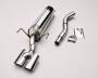 Edelstahl Endschalldämpfer OPEL Zafira B (A-H/MONOCAB) 07/05-