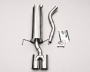 Edelstahl Endschalldämpfer OPEL Zafira B (A-H/MONOCAB) 07/05-