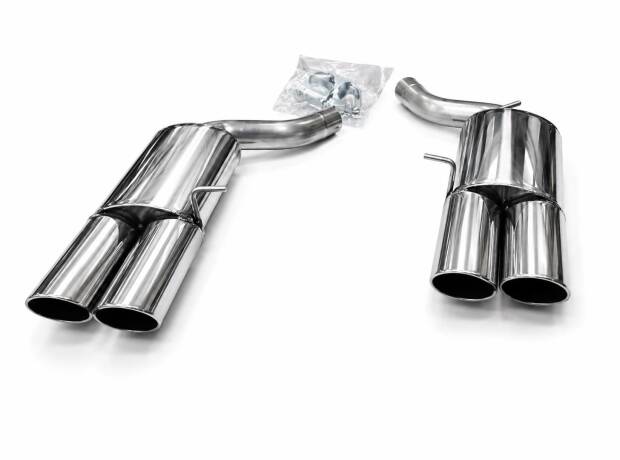 Edelstahl Endschalldämpfer DUPLEX BMW 6er - E63,E64