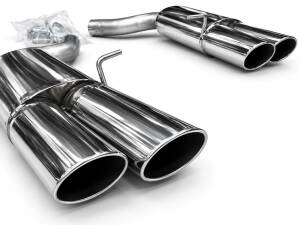 Edelstahl Endschalldämpfer DUPLEX BMW 6er - E63,E64