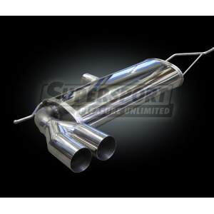 Edelstahl Endschalldämpfer SEAT Leon Typ 1P...