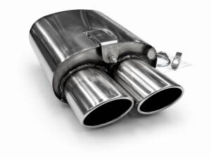 Edelstahl Endschalldämpfer MERCEDES BENZ SLK (R170) 09/96- 200, 200K, 230K