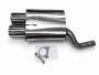 Edelstahl Endschalldämpfer MERCEDES BENZ SLK (R170) 09/96- 200, 200K, 230K