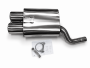 Edelstahl Endschalldämpfer MERCEDES BENZ SLK (R170) 09/96- 200, 200K, 230K