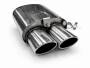 Edelstahl Endschalldämpfer MERCEDES BENZ SLK (R170) 09/96- 200, 200K, 230K