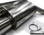 Edelstahl Endschalldämpfer MERCEDES BENZ SLK (R170) 09/96- 200, 200K, 230K