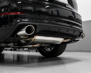 Duplex Endschalldämpfer PORSCHE Cayenne SUV Typ 9PA Baujahr 09/02- Motor 3.2 & 3.6