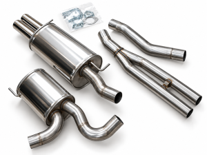 Edelstahl Auspuffanlage - AUDI A6 Typ 4B - Bi-Kat