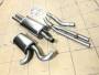 Edelstahl Auspuffanlage 63,5mm AUDI A6 Typ 4B Bj. 01/97- Motor 2.4,2.7T,2.8,2.5TDi,3.0 Frontantrieb mit Bi-Kat