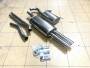 Edelstahl Auspuffanlage 63,5mm AUDI A6 Typ 4B Bj. 01/97- Motor 2.4,2.7T,2.8,2.5TDi,3.0 Frontantrieb mit Bi-Kat