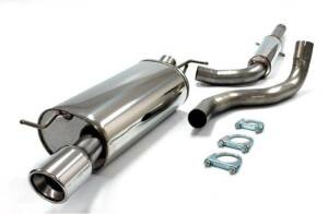 Auspuffanlage Poweranlage 63.5mm Gruppe A Edelstahl AUDI...