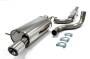 Auspuffanlage Poweranlage 63.5mm Gruppe A Edelstahl AUDI TT Coupé, Roadster Typ 8N Bj. 09/98- Motor 1.8T 2WD