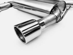 Edelstahl Auspuffanlage 63,5mm DUPLEX AUDI TT (8N)