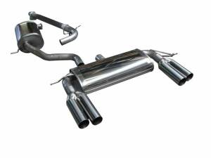 DUPLEX Edelstahl Auspuffanlage AUDI A3 Cabrio Typ 8P Bj....