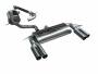 DUPLEX Edelstahl Auspuffanlage AUDI A3 Cabrio Typ 8P Bj. 03/03-  Motor: 1.2, 1,4TFSI, 1.6