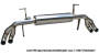 Duplex Edelstahl Auspuffanlage AUDI R8 (42, 42A)