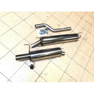 Edelstahl Auspuffanlage OPEL Astra G Coup&eacute;, Cabrio...