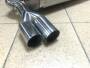 Edelstahl Auspuffanlage 63,5mm VW Golf 5 Typ 1K