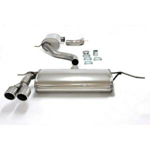 SINGLE Edelstahl Auspuffanlage 3" VW Golf V...
