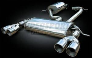 DUPLEX Edelstahl Auspuffanlage 63,5mm VW Scirocco 3 Typ 13