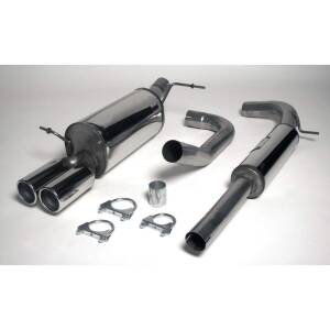 Edelstahl Auspuffanlage 63,5mm SEAT Ibiza IV,V Typ 6L Bj....