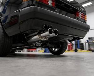 Edelstahl Sportschalldämpfer MERCEDES BENZ 190er Limo Typ W201 Bj. 12/82-05/93 Motor 1.8 & 2.0